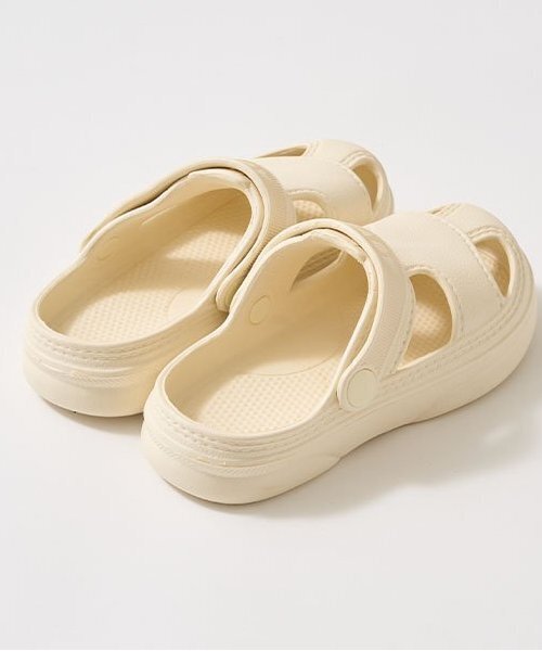 Lycee mine(リセマイン)の「【フロントカバーで安心】EVAサンダル(サンダル・キッズ・オフホワイト/ライトピンク/エメラルド/ブラック/イエロー/グリーン系その他・15cm/16cm/14cm/18cm/17cm)」の17枚目の写真