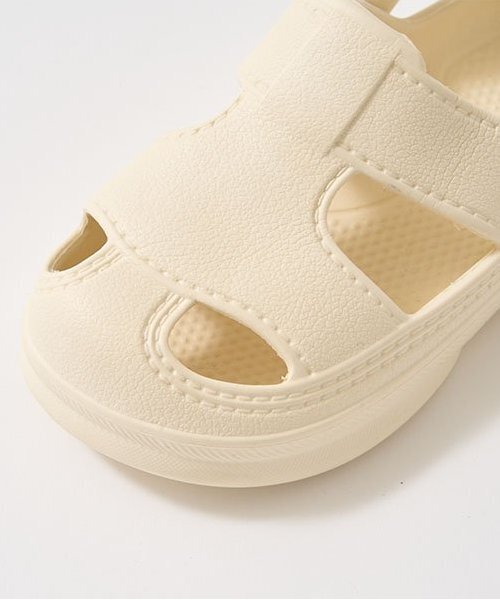 Lycee mine(リセマイン)の「【フロントカバーで安心】EVAサンダル(サンダル・キッズ・オフホワイト/ライトピンク/エメラルド/ブラック/イエロー/グリーン系その他・15cm/16cm/14cm/18cm/17cm)」の15枚目の写真