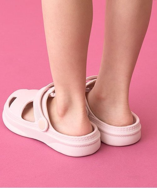 Lycee mine(リセマイン)の「【フロントカバーで安心】EVAサンダル(サンダル・キッズ・オフホワイト/ライトピンク/エメラルド/ブラック/イエロー/グリーン系その他・15cm/16cm/14cm/18cm/17cm)」の22枚目の写真