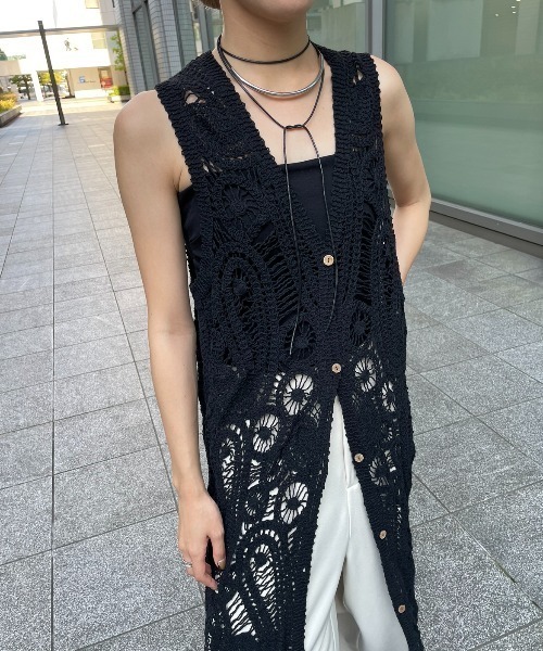 リブ編みアイボリー/ブラックワンピース ワンピース : ZOZOTOWN Yahoo!店 - 通販 - Yahoo!ショッピング