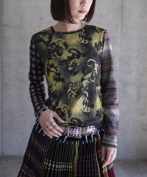chopova lowena メッシュカットソートップス