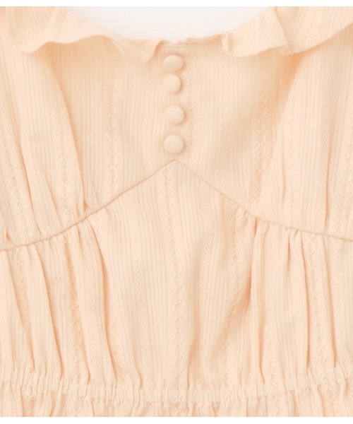 PEACH JOHN（ピーチジョン）の「デコラティブフリルキャミ（キャミソール・レディース・オレンジ系その他/ブラック・ONE SIZE）」の13枚目の写真