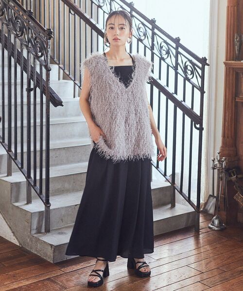 ORiental TRaffic（オリエンタルトラフィック）の「ORiental TRaffic ストラップサンダル（サンダル・レディース・アイボリー/ブラック・S/M/L）」の11枚目の写真