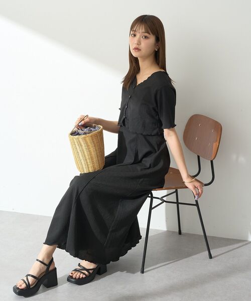 ORiental TRaffic（オリエンタルトラフィック）の「ORiental TRaffic ストラップサンダル（サンダル・レディース・アイボリー/ブラック・S/M/L）」の14枚目の写真