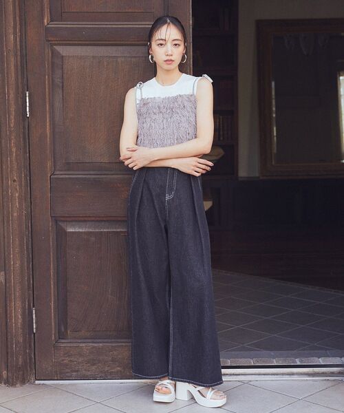 ORiental TRaffic（オリエンタルトラフィック）の「ORiental TRaffic ストラップサンダル（サンダル・レディース・アイボリー/ブラック・S/M/L）」の22枚目の写真