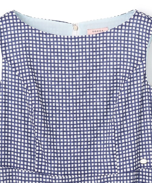 TOCCA(トッカ)の「WAVES ティアードドレス(ワンピース・レディース・ブルー系5/グレー系5・00/0/2/4/6)」の18枚目の写真
