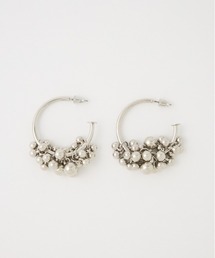 SLY(XC)METALBEADS HOOP P/EARRING ^ r[Y t[vsAX(O)