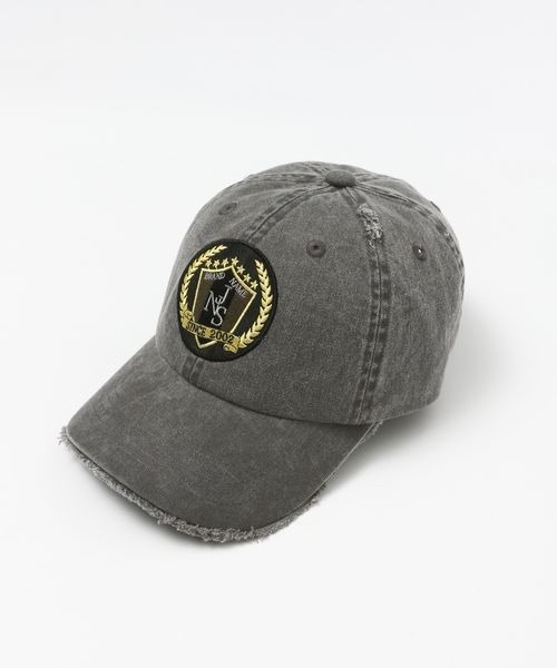 JEANASIS(ジーナシス)の「エンブレムクラッシュキャップ/327466(キャップ・レディース・ブルー系その他/ブラック系その他・FREE)」の2枚目の写真