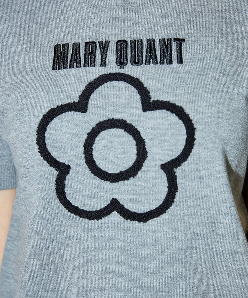 MARY QUANT × PUBLUX/マリークワント 相良刺繍 ショートスリーブ