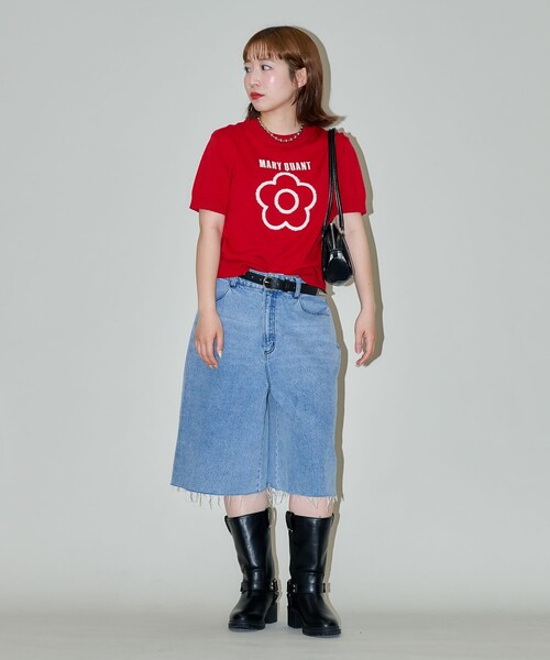 セール】MARY QUANT × PUBLUX/マリークワント 相良刺繍 ショート