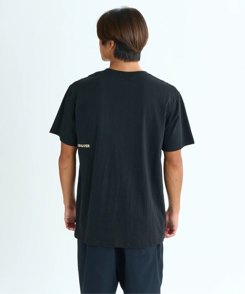 Quiksilver(クイックシルバー)の「BLOOMY ST /クイックシルバーデイジーグラフィック天竺半袖Tシャツ(Tシャツ/カットソー・メンズ・ホワイト/ブラック/イエロー/カーキ・X-LARGE/MEDIUM/LARGE)」の6枚目の写真