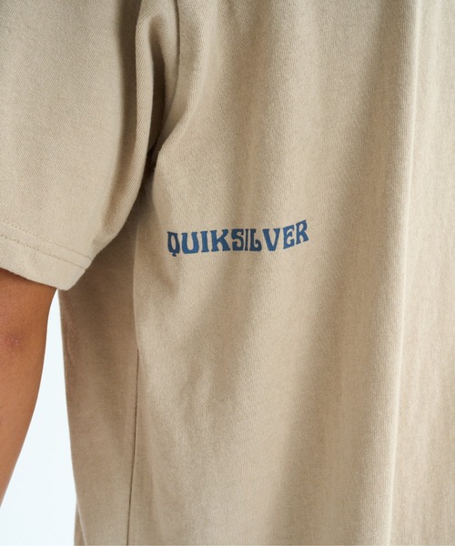 Quiksilver(クイックシルバー)の「BLOOMY ST /クイックシルバーデイジーグラフィック天竺半袖Tシャツ(Tシャツ/カットソー・メンズ・ホワイト/ブラック/イエロー/カーキ・X-LARGE/MEDIUM/LARGE)」の9枚目の写真