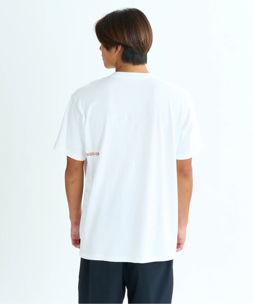 Quiksilver(クイックシルバー)の「BLOOMY ST /クイックシルバーデイジーグラフィック天竺半袖Tシャツ(Tシャツ/カットソー・メンズ・ホワイト/ブラック/イエロー/カーキ・X-LARGE/MEDIUM/LARGE)」の5枚目の写真