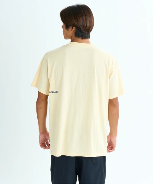Quiksilver(クイックシルバー)の「BLOOMY ST /クイックシルバーデイジーグラフィック天竺半袖Tシャツ(Tシャツ/カットソー・メンズ・ホワイト/ブラック/イエロー/カーキ・X-LARGE/MEDIUM/LARGE)」の11枚目の写真