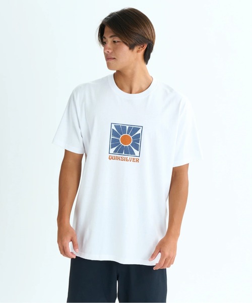 Quiksilver(クイックシルバー)の「BLOOMY ST /クイックシルバーデイジーグラフィック天竺半袖Tシャツ(Tシャツ/カットソー・メンズ・ホワイト/ブラック/イエロー/カーキ・X-LARGE/MEDIUM/LARGE)」の12枚目の写真