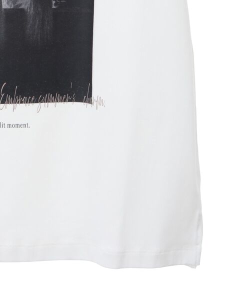 YECCA VECCA(イェッカヴェッカ)の「フォトプリントTee(Tシャツ/カットソー・レディース・オフホワイト/ブラック・FREE)」の21枚目の写真