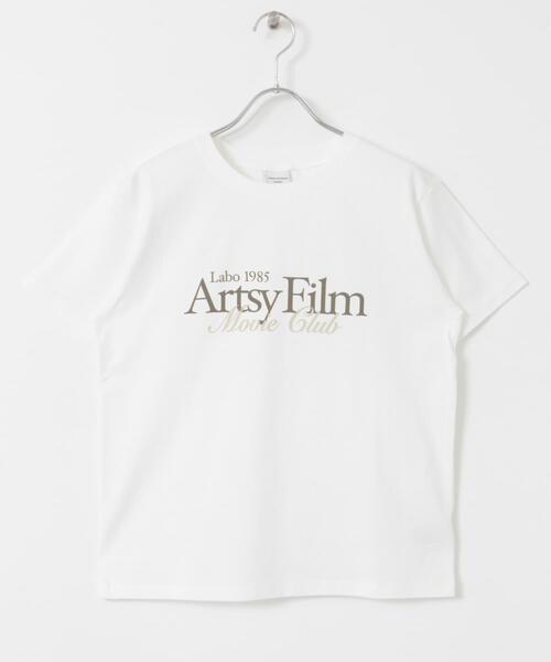 URBAN RESEARCH DOORS（アーバンリサーチドアーズ）の「MIXロゴプリントTシャツ（Tシャツ/カットソー・レディース・ホワイト系その他/グレー系その他/オフホワイト・MEDIUM）」の11枚目の写真