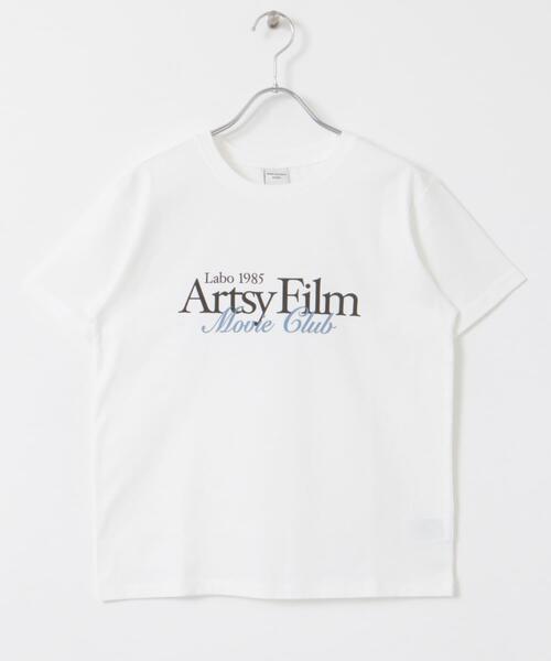 URBAN RESEARCH DOORS（アーバンリサーチドアーズ）の「MIXロゴプリントTシャツ（Tシャツ/カットソー・レディース・ホワイト系その他/グレー系その他/オフホワイト・MEDIUM）」の21枚目の写真
