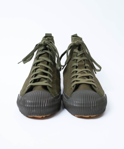 KATO`（カトー）の「【KATO'/カトー】MOONSTAR×KATO` コラボスニーカー CANVAS HI CUT SNEAKER キャンバス ハイカット スニーカー（スニーカー・メンズ・カーキ/キナリ・25/25.5/26/26.5/27/27.5）」の14枚目の写真