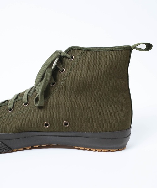 KATO`（カトー）の「【KATO'/カトー】MOONSTAR×KATO` コラボスニーカー CANVAS HI CUT SNEAKER キャンバス ハイカット スニーカー（スニーカー・メンズ・カーキ/キナリ・25/25.5/26/26.5/27/27.5）」の18枚目の写真