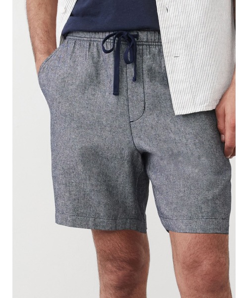 BANANA REPUBLIC Palma リネンバミューダショートパンツ BANANA REPUBLIC公式オンラインストア | Soma ハイライズ リネン