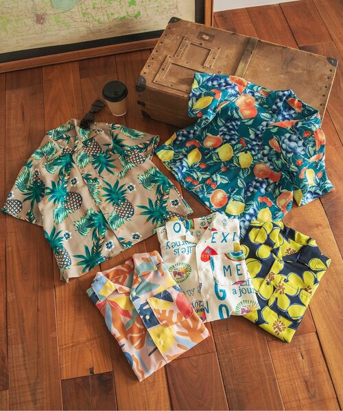 BREEZE(ブリーズ)の「【吸水速乾/リンク】イージーケア リゾート半袖シャツ_ジュニア対応(シャツ/ブラウス・キッズ・グリーン/サーモンピンク/オフホワイト/ベージュ/ネイビー・90/100/110/120/80/130/140)」の18枚目の写真