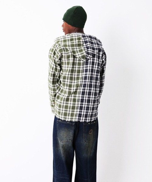 afb シャツ HOODED SHIRTS（シャツ/ブラウス）｜AFB（エーエフビー）の