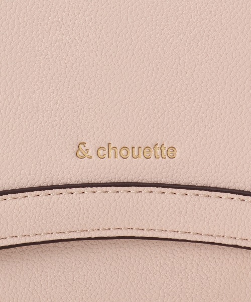 & chouette(アンドシュエット)の「バイカラーシンプルショルダーバッグ(ショルダーバッグ・レディース・オフホワイト/ダルブルー系/ピンク/ブラック・FREE)」の20枚目の写真