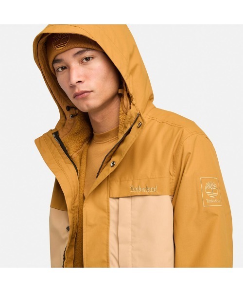 Timberland（ティンバーランド）の「メンズ ベントン ウォータープルーフ 3-in-1 ジャケット（防水）（その他アウター・メンズ・ウィート・LARGE/MEDIUM/SMALL/X-LARGE/X-SMALL）」の4枚目の写真