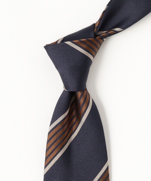 セール】FRANCO BASSI / シルク ストライプ ネクタイ（ネクタイ