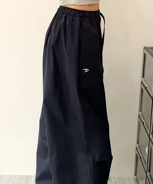 gossip!ロサンゼルス(ゴシップロサンゼルス)の「YUGA ワイドレッグカジュアルパンツ(カーゴパンツ・レディース・ネイビー/グレー/ブラック・L/M)」の18枚目の写真