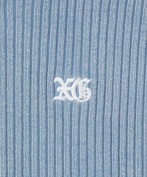 X-girl（エックスガール）の「FADED ZIP UP HOODIE（パーカー・レディース・ブルー/ブラック/ブラウン・S/M）」の15枚目の写真