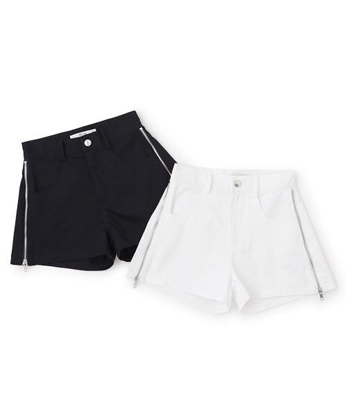 Mi-je(ミジェ)の「マイクロミニ丈パンツ【韓国ファッション】(その他パンツ・レディース・オフホワイト/ネイビー・S/M)」の4枚目の写真