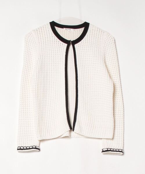 ポールカ PAULE KA カーディガン PAULE KA ポールカ○フラワージャ