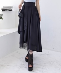 美品⭐️ ✳︎ ISSEY MIYAKE ✳︎ サイズ3 黒 アシンメトリースカート 132 5. SOLID – isseymiyake.com
