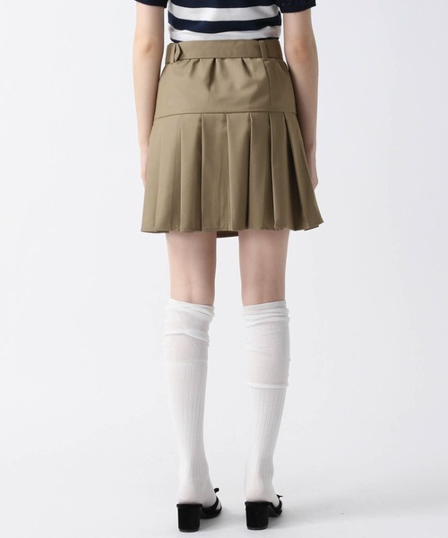 FOREVER 21(フォーエバー トゥエンティーワン)の「【2025SS】ベルト付きプリーツスカート(スカート・レディース・チェック/ベージュ/グレー・MEDIUM/SMALL)」の18枚目の写真