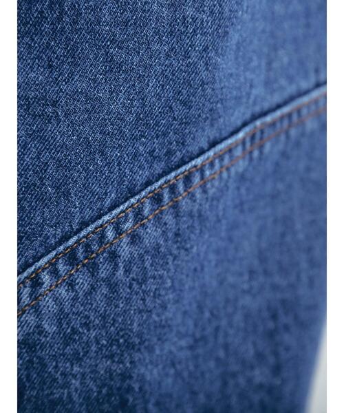 SM2（エスエムツー）の「デニム/ツイル 切替ワイドパンツ（その他パンツ・レディース・ベージュ/ブルー/サックスブルー・S/M）」の10枚目の写真