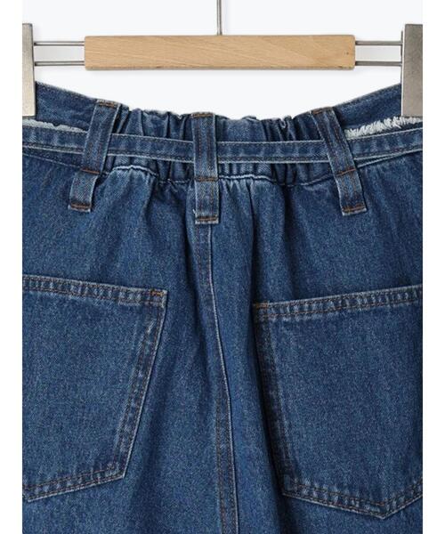 SM2（エスエムツー）の「デニム/ツイル 切替ワイドパンツ（その他パンツ・レディース・ベージュ/ブルー/サックスブルー・S/M）」の12枚目の写真