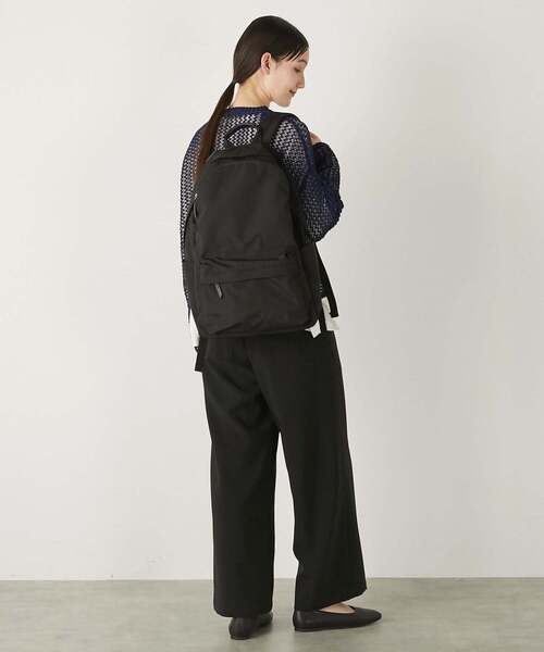 MELROSE claire（メルローズ クレール）の「《追加》【撥水軽量！大人の12ポケットリュック】（バックパック/リュック・レディース・ベージュ/ダークグレー/ブラック・FREE）」の15枚目の写真