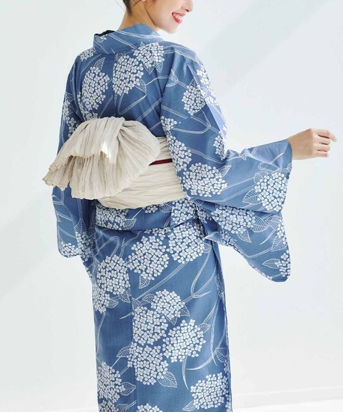 セール】IEDIT 着付けいらずでさっと着られる 大人の粋な二部式