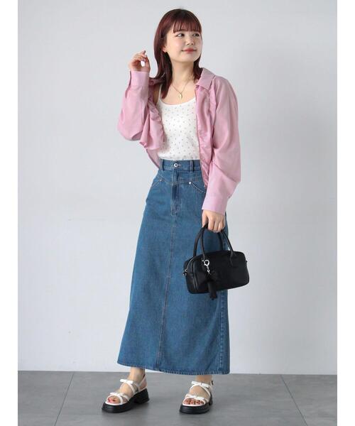 ehka sopo（エヘカソポ）の「ナローリボンサンダル（サンダル・レディース・オフホワイト/シルバー/ブラック・M/L）」の20枚目の写真