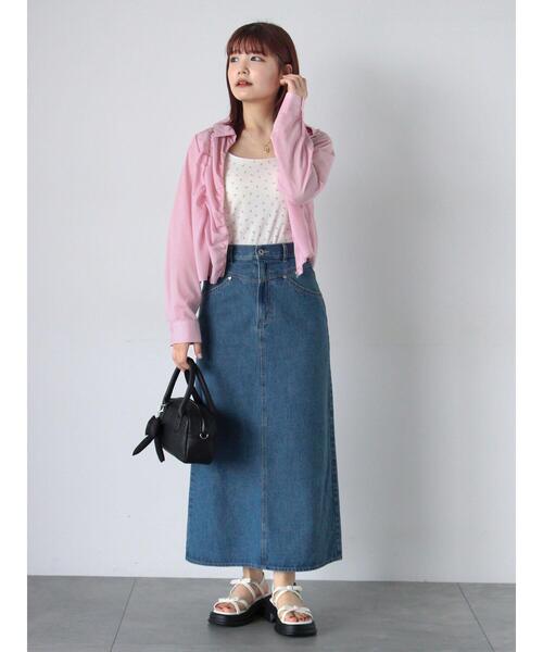 ehka sopo（エヘカソポ）の「ナローリボンサンダル（サンダル・レディース・オフホワイト/シルバー/ブラック・M/L）」の4枚目の写真