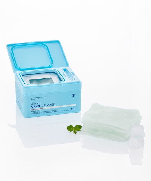 CRYOひんやりMASK 30枚入り× 20個 VT [1+1セット]VT クライオひんやりマスク 30枚×2個セット 真夏