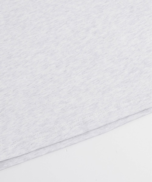 La-gemme(ラジェム)の「カレッジ風ロゴ Tシャツ(Tシャツ/カットソー・レディース・杢グレー/ブラック/ホワイト・フリー)」の14枚目の写真