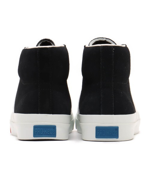 PRO-Keds(プロケッズ)の「PRO-Keds ROYAL PLUS SUEDE HI / プロケッズ ロイヤル プラス スエード ハイ(スニーカー・メンズ・ブラック・25.5cm/26.0cm/26.5cm/27.0cm/27.5cm/28.0cm/28.5cm)」の8枚目の写真