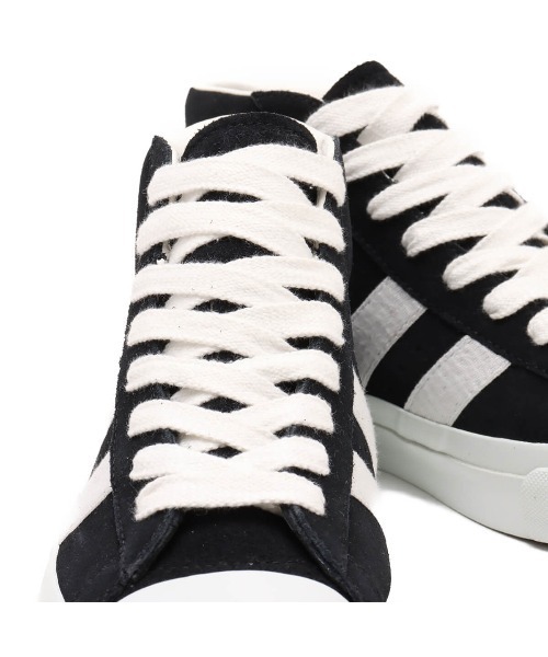 PRO-Keds(プロケッズ)の「PRO-Keds ROYAL PLUS SUEDE HI / プロケッズ ロイヤル プラス スエード ハイ(スニーカー・メンズ・ブラック・25.5cm/26.0cm/26.5cm/27.0cm/27.5cm/28.0cm/28.5cm)」の6枚目の写真