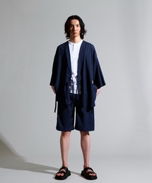 Coffee & Cigarettes（コーヒーアンドシガレッツ）の「6B2 楊柳 ようりゅう 甚平 JINBEI セットアップ ルームウェア（浴衣）」