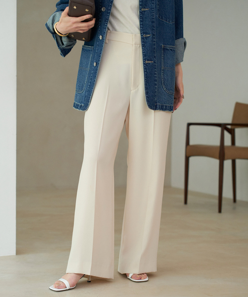 【美品】プラージュ ◡̈ washable straight パンツ 追加》washable straight パンツ（スラックス）｜Plage