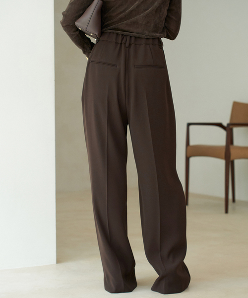 追加》washable straight パンツ 3（スラックス）｜Plage（プラージュ  