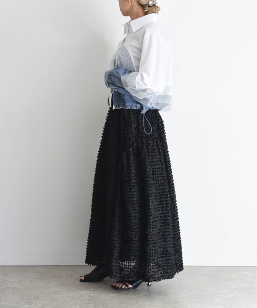 デニムMIXドロストシャツ Eimee Law│Eimee Law & LHELBIE 公式